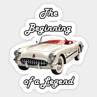 The Beginning of a Legend Sticker